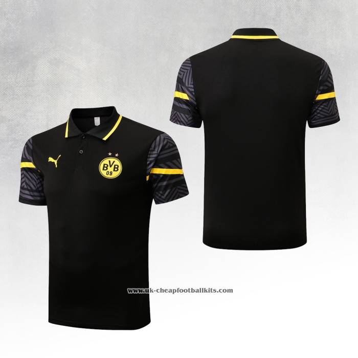 Borussia Dortmund Shirt Polo 2022-2023 Black and Yellow